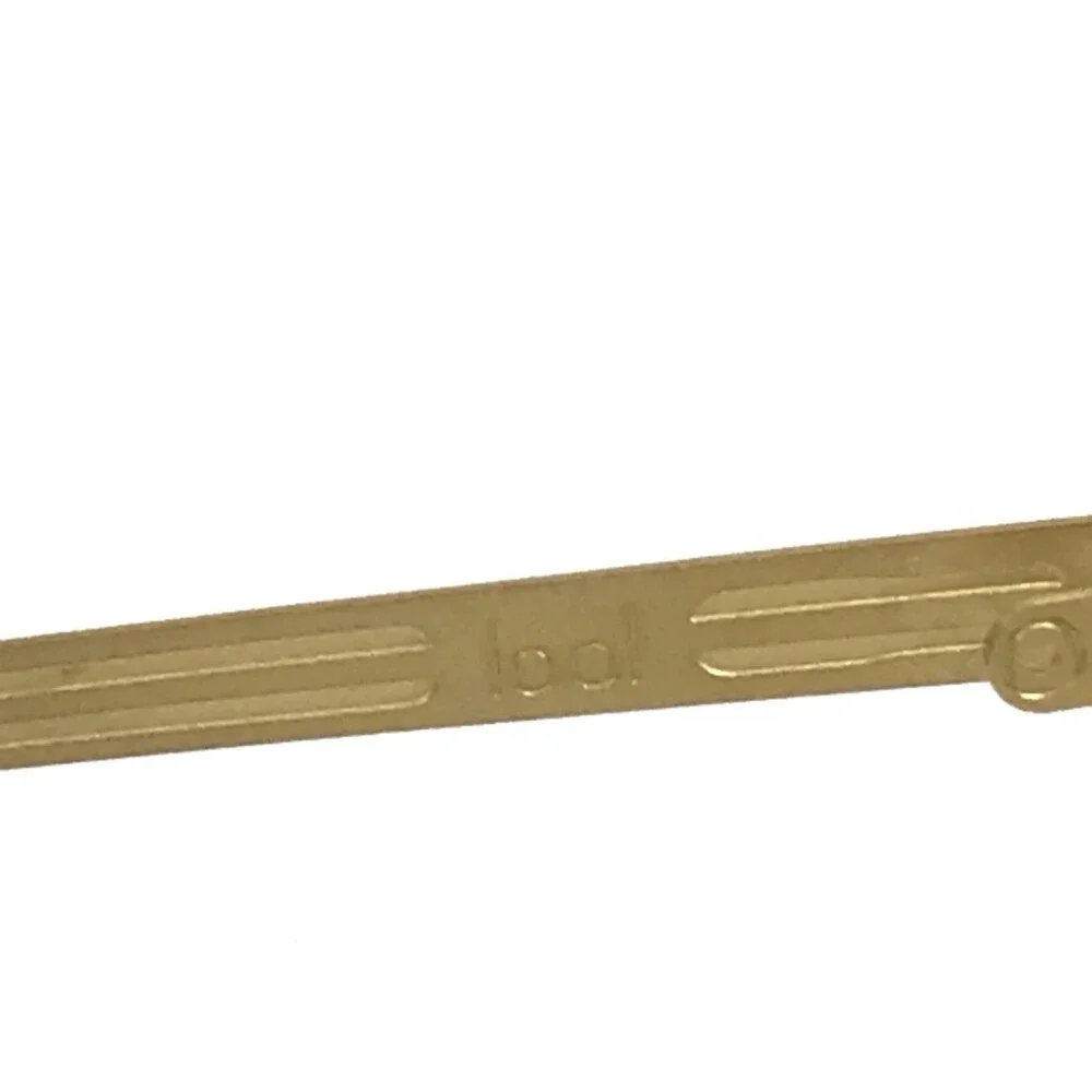 lool Eyewear Eyeglasses Frames KOSMO GD Matte Gold Square Full Rim 52-18-137
